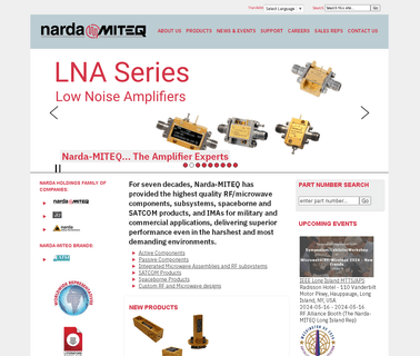 Microwave Components, Int low amps