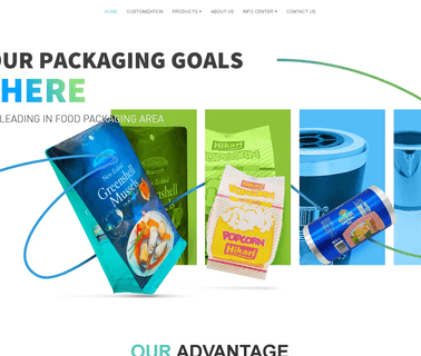 Kolysen Imp & Exp Corporation Ltd. foil packaging bag
