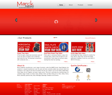 Marck Engineers actuated valves