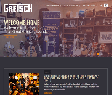 Gretschr Musical Instruments Hom band post