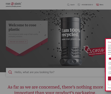 Rose Plastic Ag consumer promotional