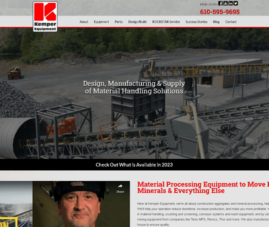 Kemper Equipment types washers