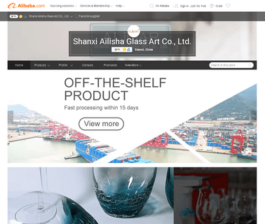 Shanxi Aliisar Glass Art wine bowl