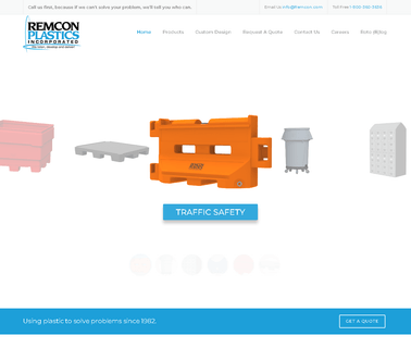 Remcon Plastics Plastic Bulk Container Manufacturer storage container manufacturer