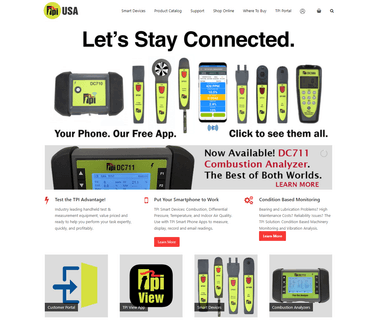 Test Products International test heating