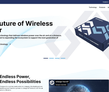Energous Corporation wire entertainment