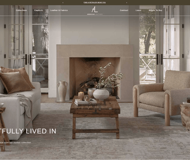 American Leather sleeper sofas
