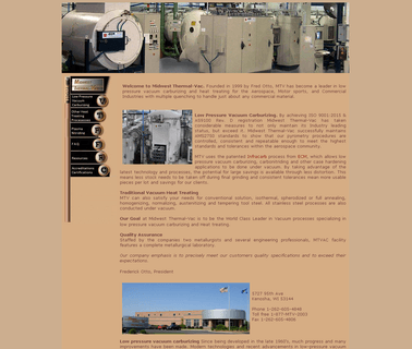 Midwest Thermal Vac vacuum quenching furnace