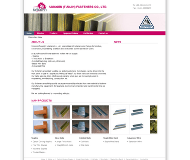 Unicorn Tianjin Fasteners galvanized band