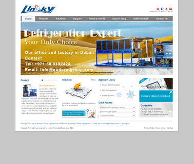 Shanghai Linsky Refrigeration Equipment flake ice making