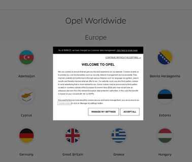 Opel.Com - The Internatio international website