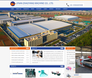 Jinan Zhaoyang upvc cutting machine