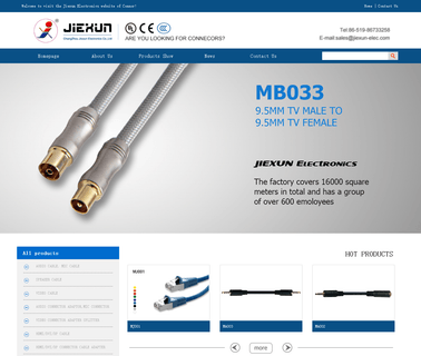 Changzhou Jiexun Electronics amplifier cable coaxial