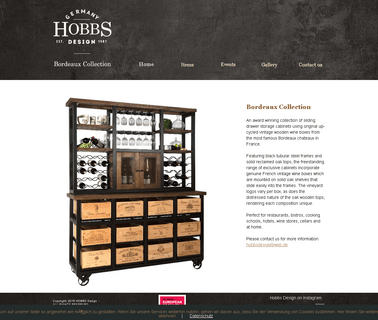 Hobbs Germany grocery display