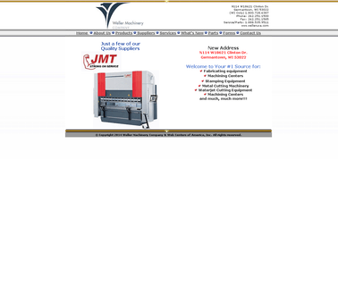 Weller Machinery Co. clamping