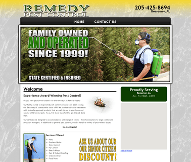 Remedy Pest Control - Bessemer Al - Do You Have Pesky Free free odor