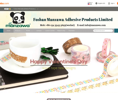 Foshan Manzawa Adhesive Products washi tape adhesive