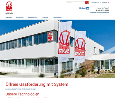 Rkr Verdichtertechnik rotary stage