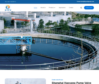 Shanghai Haoyang Pump Valve Manufacturing diaphragm operated valve