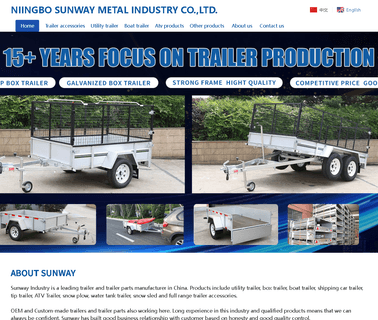 Fenghua Sunway Metal Industry trailer metal