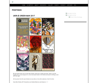 Uk Poster Association association organization