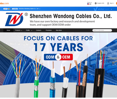 Shenzhen Wandong Cables rg6 rg59 siamese