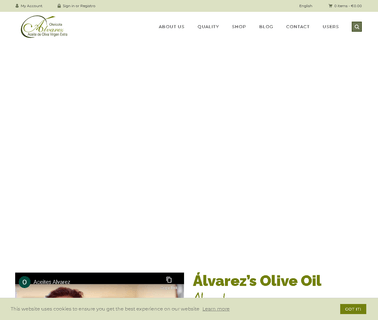 Home - Aceites Alvarez alta calidad