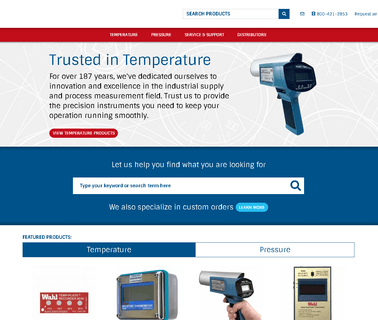 Palmer Wahl Instrumentation Group industrial temperature thermometer