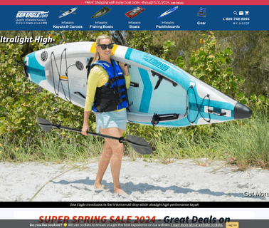 Sea Eagle Boats Inc. kayaks paddles