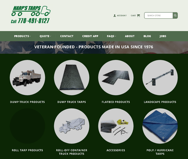 Truck and Trailer Tarp Systems | Harps Tarps tarp for
