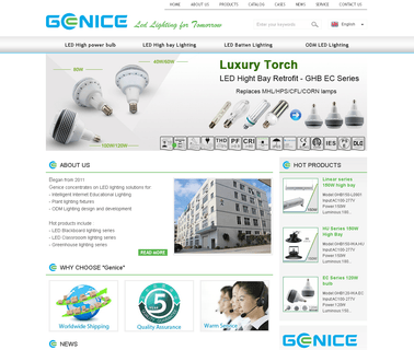 Shenzhen Genice Lighting Technologies high bay 50w