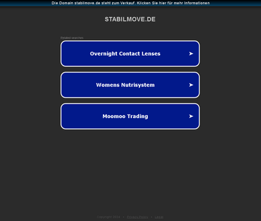 Stabilmove Ohg lower camera