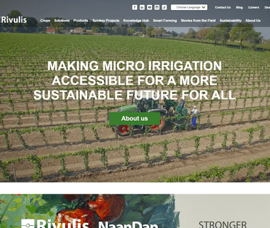 Rivulis Irrigation filters top