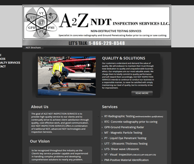Concrete X-Ray/Gpr/Ndt: A2Z Ndt Inspection Services Las Vegas ground concrete