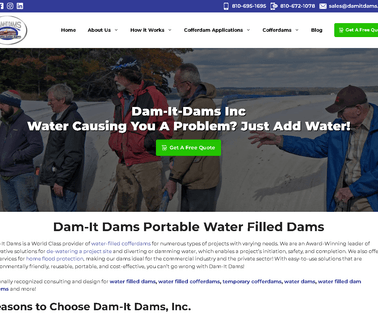 Home - Dam it Dams dewatering wellpoint