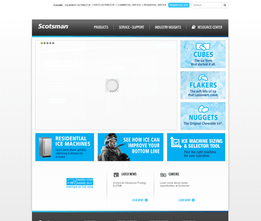 Scotsman Ice Systems ice unit