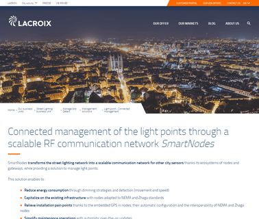 Smartnodes digital lighting system
