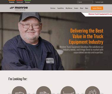 Monroe Truck Equipment Inc landscaper