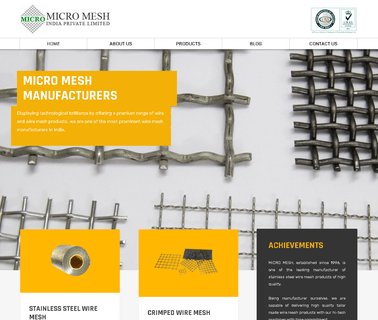 Micro Mesh India P. Ltd. square dutch wire cloth