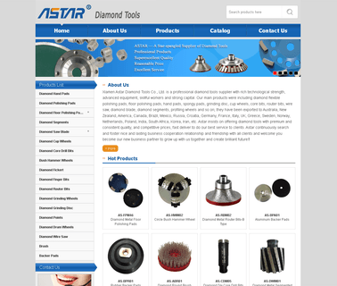 Xiamen Astar granite cutting polishing tools