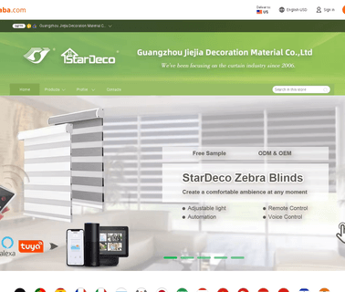 Guangzhou Jiejia Decoration Material curtain pole