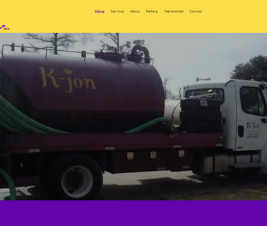 K-Jon Sewer & Septic Service Plumbing Drain Cleaning Portable lake area