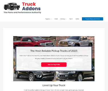 Daws Manufacturing Company, Better Built boxes ramps