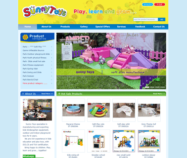 Guangzhou Sunny Toys amusement park children outdoor playground