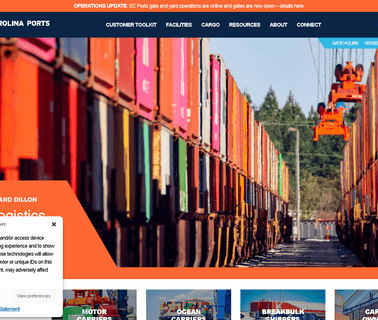 South Carolina Ports Authority ports