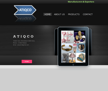 Atiqco - Home Page decoration wooden home