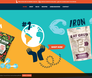 Eat Grub high protein nutrition bar