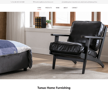 Anji Tunuo Home Furnishing bench and chair