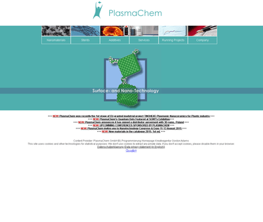 Plasmachem Gmbh, Surface ureteral stents