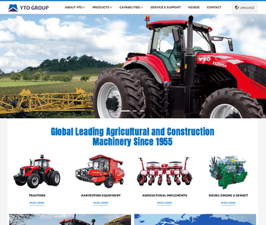 Yto International, Ltd agricultural machinery implements